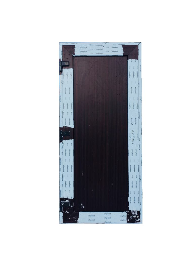 Vchodové dvere Farba: Mahagon/biela 930x2030